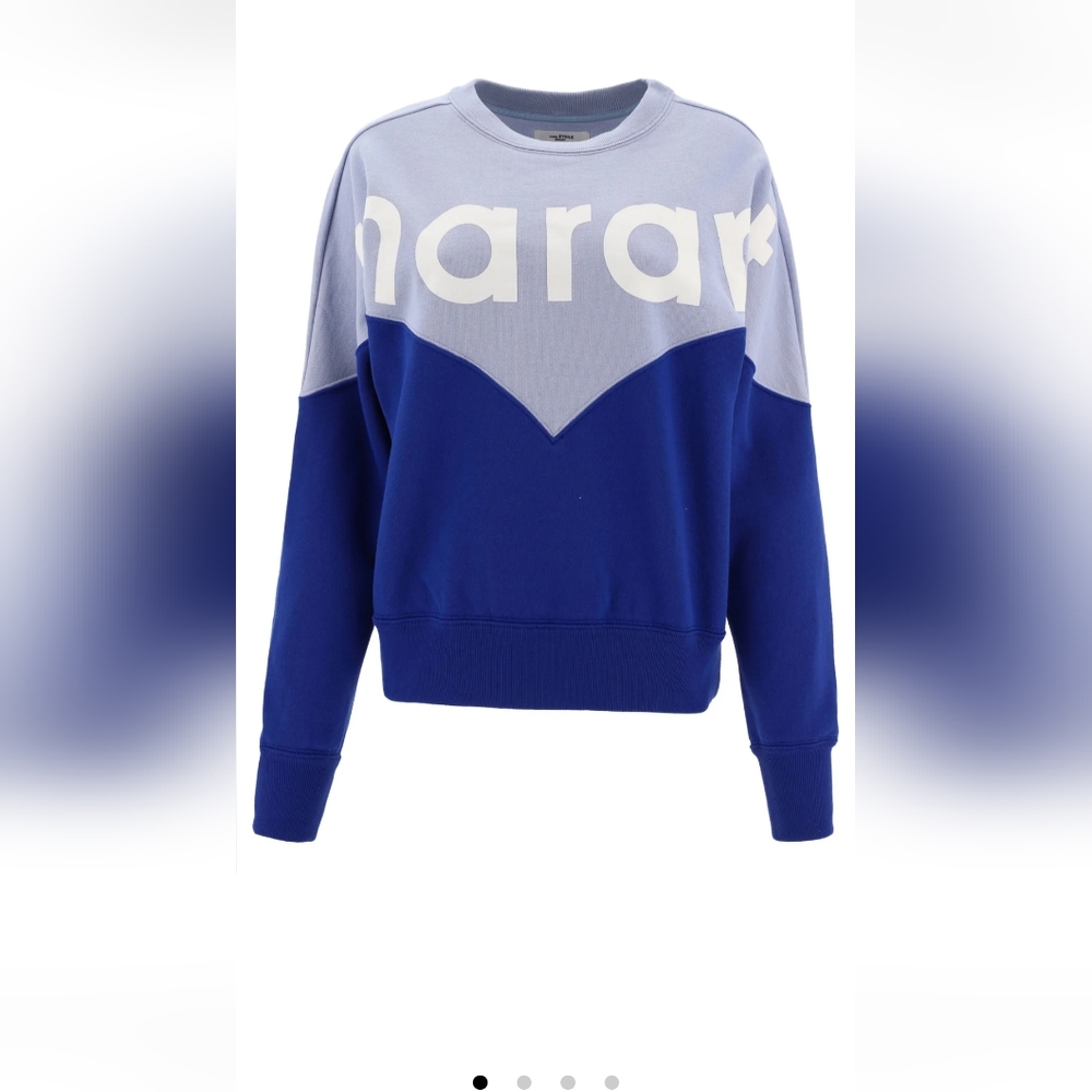 NWT) Isabel Marant Houston Sweatshirt Blue sz36